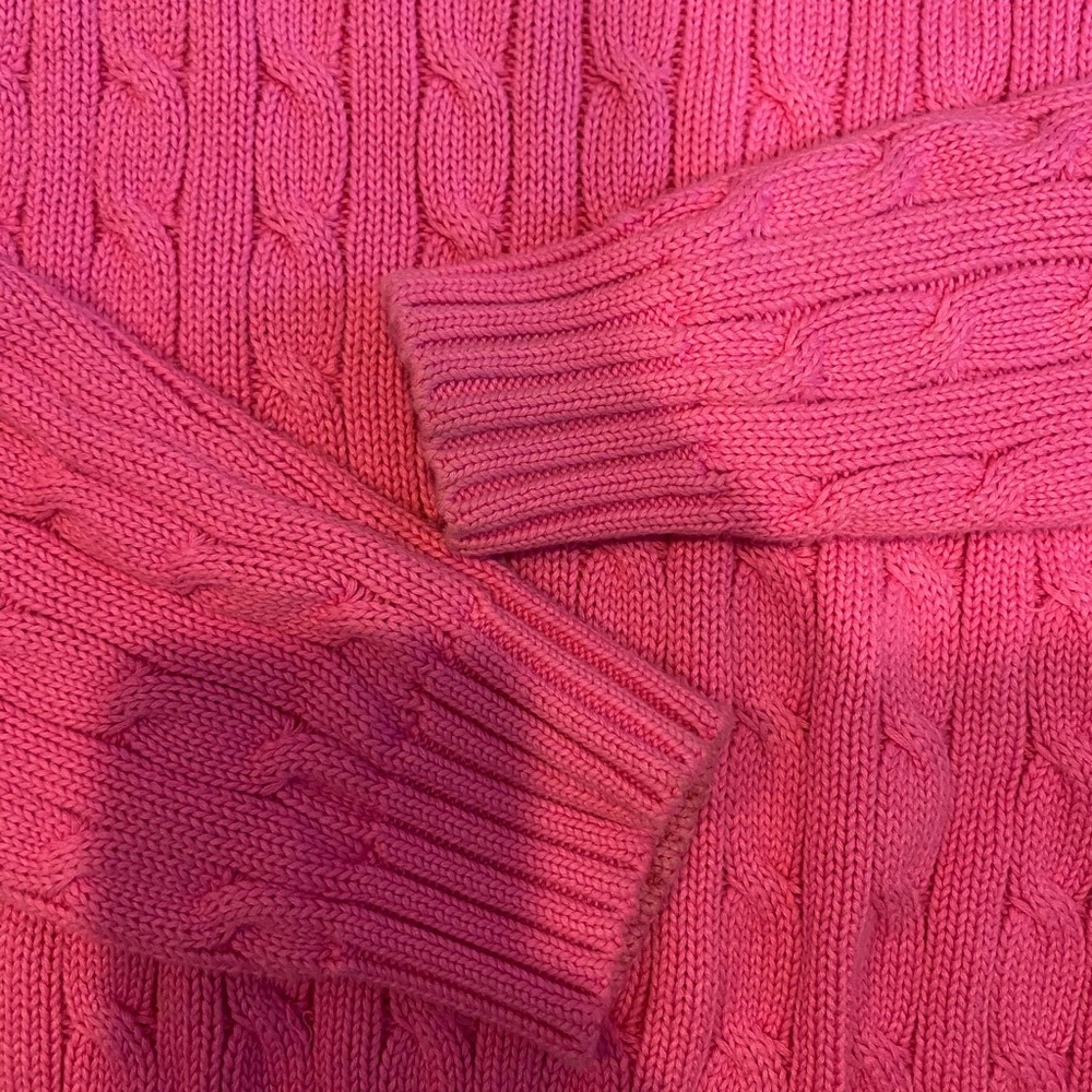 Ralph Lauren Cotton Cable Knit Sweater - Picture 4 of 5